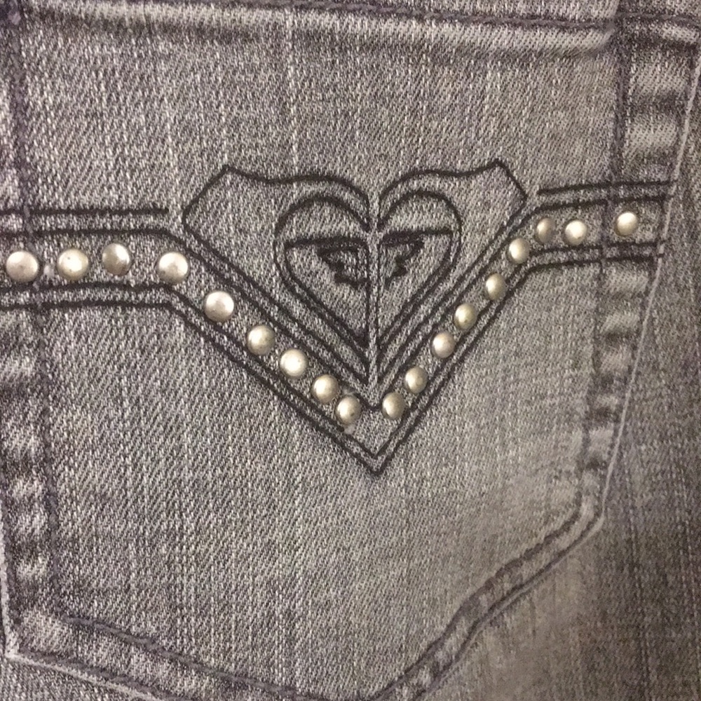 Grey Roxy bootcut jeans - Picture 3 of 5